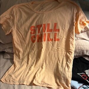 Peach Graphic Tee - Still Chill